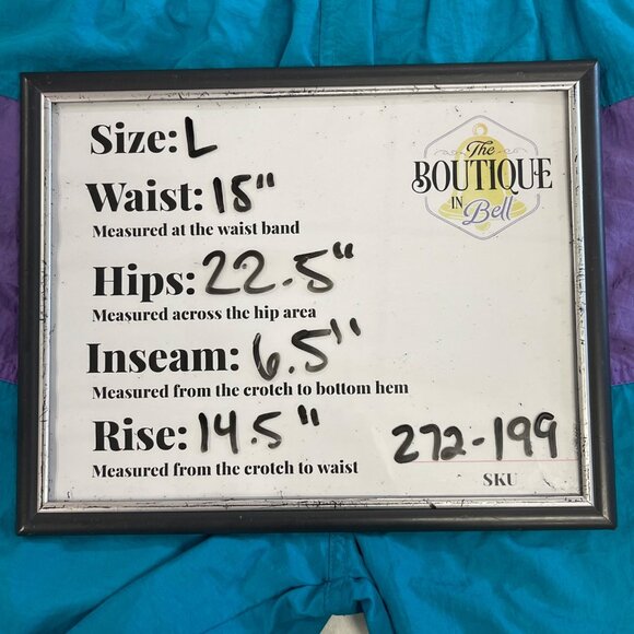 Vintage 80s Swim Trunks Shorts Converse Magic Johnson Collab L Teal Purple Lined - Picture 10 of 14